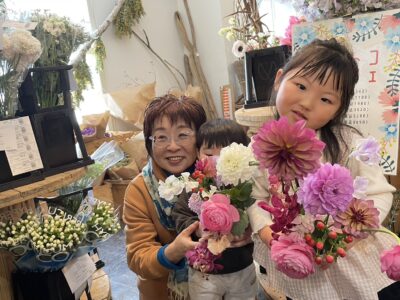花育教室2023最終日　 札幌 in saku＆co