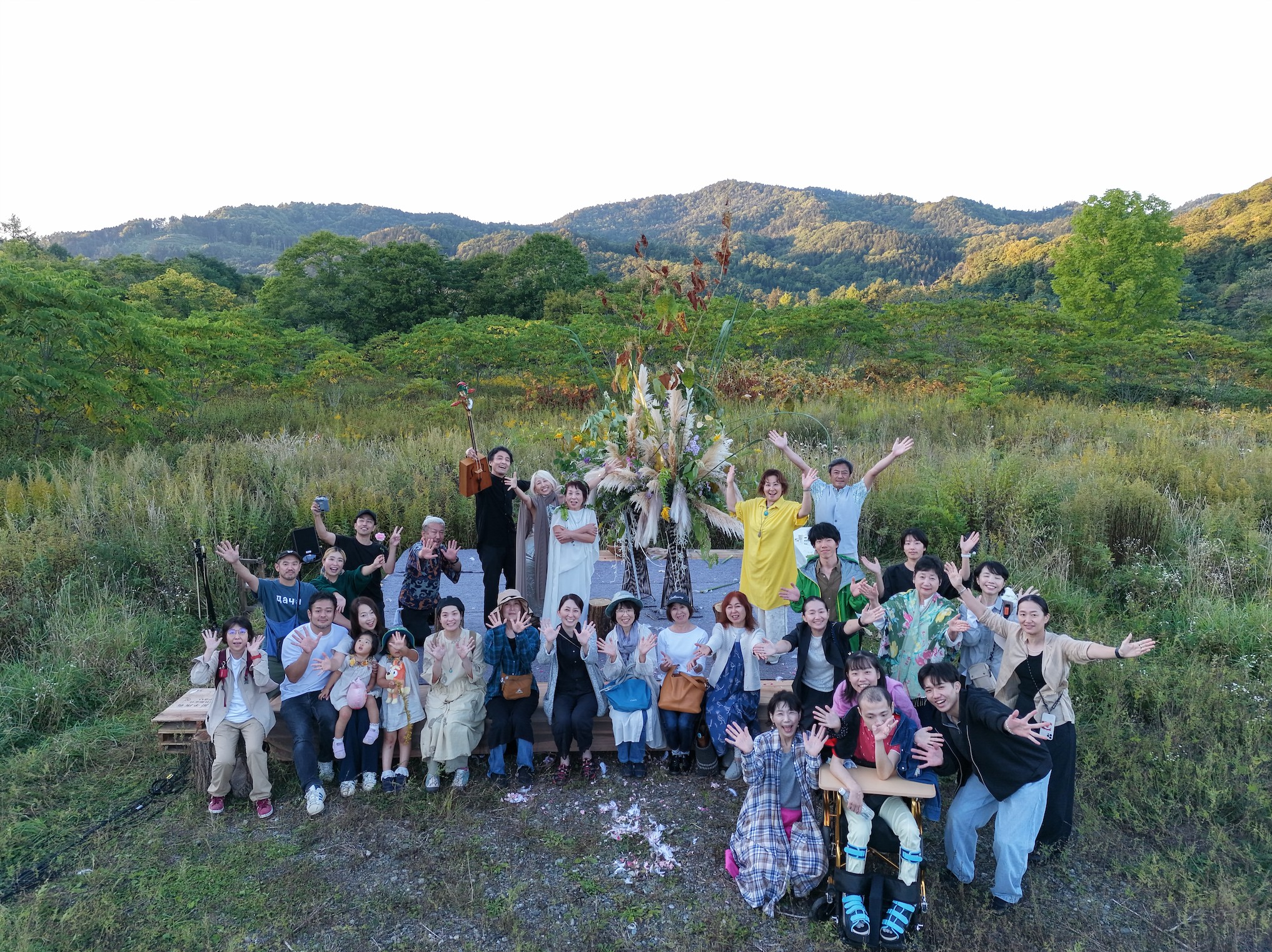 「花５０周年記念　即興パフォーマンスライヴ」ご来場ありがとうございました