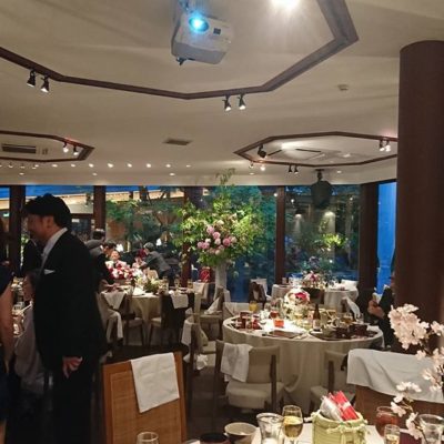 ウエディングセレモニーでのパフォーマンス