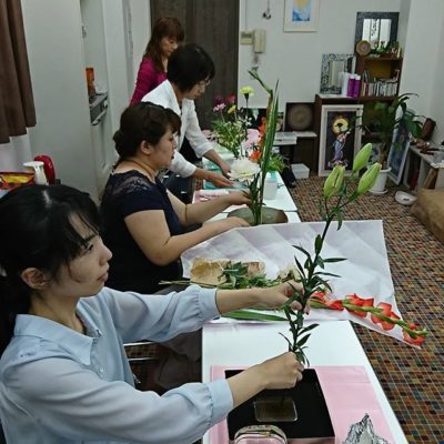 大阪 心斎橋教室にて。