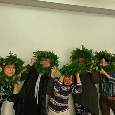 生で薫るクリスマスリース講習会 vol.4