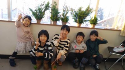 花育クリスマスバージョン☆網走にて