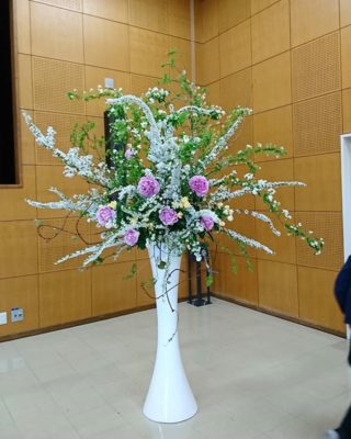 出張花生け　札幌教育文化会館