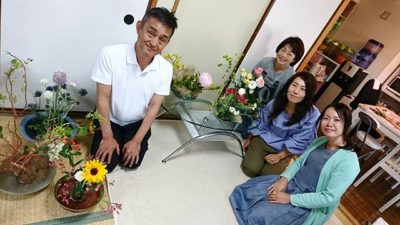 大阪　萱島花塾のみんなと