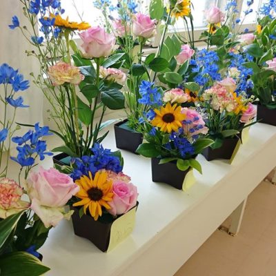 児童会館での花育