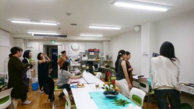 今日は天満橋教室